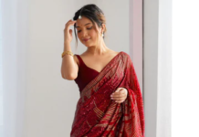 Why Every Woman Needs a Maroon Saree and a Net Saree